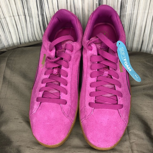 Puma Shoes - NEW - PUMA VIKKY PLATFORM SNEAKERS. Color - Violet Rose Size 9.5
